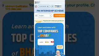 PM Internship Scheme 2024 Indians Top 500 Companys Internship  class 10th pass [upl. by Janelle972]