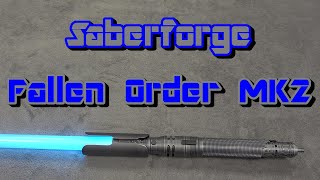 Saberforge Fallen Order MK2 lightsaber review Saber Sunday LIGHTSABER GIVEAWAY [upl. by Farrica351]