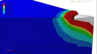 Jackup spudcan Penetration of Seabed [upl. by Anekam]