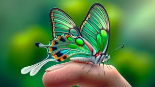 This Is The Most Beautiful Butterfly on Planet Earth 4K Ultra HD [upl. by Saffian]