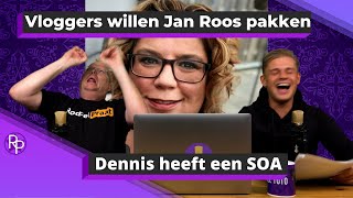 Vloggers boos op Jan Roos en willen zijn adres Kom maar  RoddelPraat [upl. by Davis]