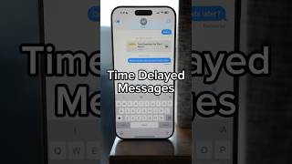 iOS 18 Schedule your text messages [upl. by Ivah]