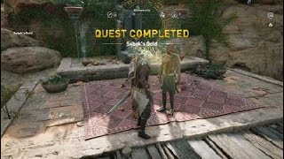 Assassins Creed® Origins sobeks gold side mission [upl. by Neemsaj]