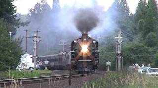 Steam Locos SPampS 700 and SP 4449 [upl. by Nylynnej522]