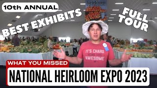 2023 National Heirloom Gardening Expo  Best Exhibits amp Review [upl. by Mori441]