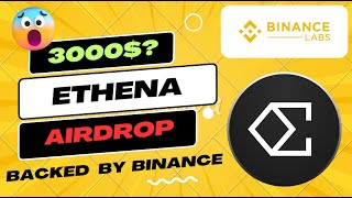 Ethena Airdrop  invested by Binance  full guide Ethena Airdrop  Crypto Drop Hindi [upl. by Rock535]