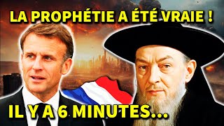 CEST CHOQUANT  La prophétie de Nostradamus pour la France a déjà commencé [upl. by Aleras]