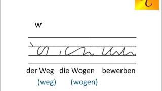 Stenografie lernen  Lektion 6  w p  Kürzel wenn wo und  Dominique Clarier [upl. by Gnivri964]