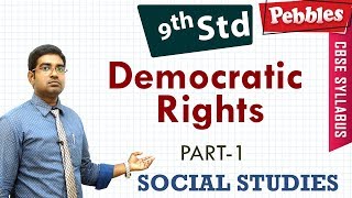 CBSE Syllabus Class 9 Social studies  Democratic Rights  Part1 [upl. by Mitchell]