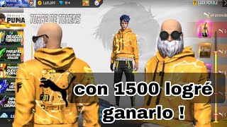 SACANDO LOS ANGELICALES AMARILLOS COLABORACION DE FREE FIRE X PUMA TORRE DE TOKENS [upl. by Akimet]