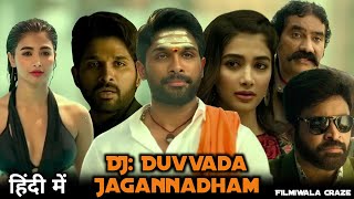 DJ Duvvada Jagannadham South Hindi Dubbed Movie Update amp Review  Allu Arjun Pooja Hegde [upl. by Nnyrat]