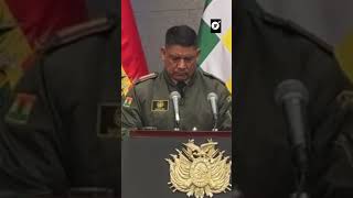 Bolivia Nuevo mando militar ordena desmovilización [upl. by Yrolam]