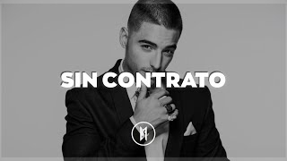 Maluma  Sin Contrato Letra [upl. by Rehportsirhc]