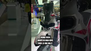 Novità EICMA 2024 ecco la KOVE 450 RALLY🔥 [upl. by Hennessey558]