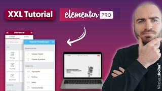 Elementor Pro Tutorial für Anfänger 2022 [upl. by Angid]