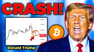 Why is Bitcoin Crashing Donald Trump Coinbase 4 Altcoins [upl. by Iahk931]