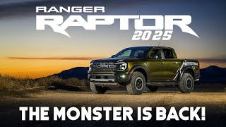 2025 New Ford Ranger Raptor Revealed [upl. by Notsew]