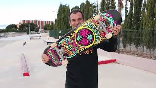 REVIEW SANTA CRUZ SKATEBOARDS ERIC DRESSEN ROSE [upl. by Calv]