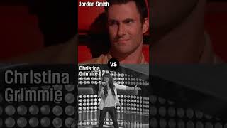 The Voice legendChristina Grimmie vs Jordan Smith [upl. by Capps]