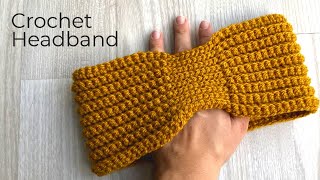 BEAUTIFUL Crochet Headband Pattern [upl. by Draner]