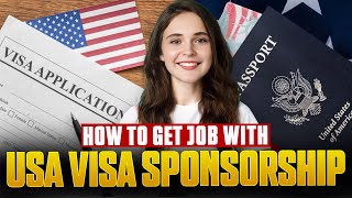 USA Visa Sponsorship Jobs 2024  FREE US WORK VISA [upl. by Grail]