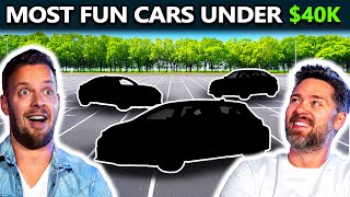 10 Most Fun NEW Cars Under 40000 [upl. by Fong]