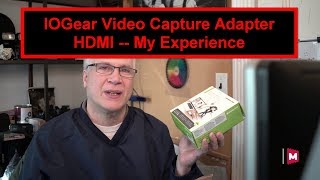 IOGEAR Video Capture Adapter HDMI to USBC review [upl. by Natie]