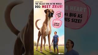 The Tallest Dog Ever  The Incredible Story of Zeusyoutubeshorts shorts trending trendingshorts [upl. by Bonneau]