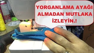 Yorganlama Ayağı Nasıl Alınır Montajı Özellikleri Yürütme Ayağı [upl. by Kobi57]