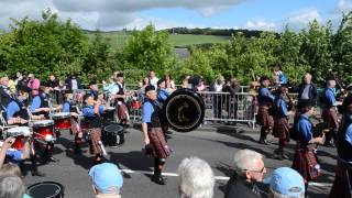 Selkirk Common Riding 2013  Selkirk Pipe Band [upl. by Devol212]