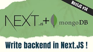 Create backend APIs in NextJS  CRUD APIs in NextJS using MongoDB nextjs14 mongodb [upl. by Mont126]