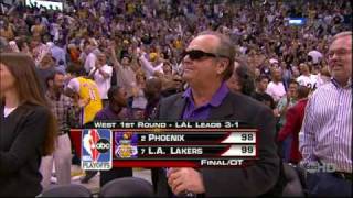 Kobe GameTying  Game Winning Shot vs Suns 06 PlayOffs HD [upl. by Stalk]