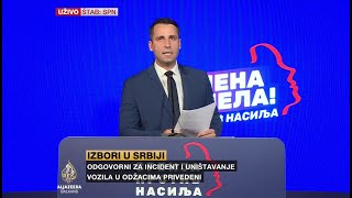 Srbija protiv nasilja Izgledna pobjeda u Beogradu [upl. by Attenahs]