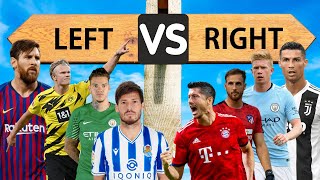 Left Footed Best XI vs Right Footed Best XI Who Wins [upl. by Laefar]