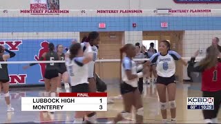 KCBD High School Volleyball Highlights [upl. by Ahsiekat]