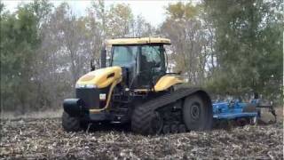 Challenger MT765B Track Tractor with DMI EcoloTiger 530 [upl. by Ttenaj]