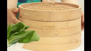 How to Use a Bamboo Steamer [upl. by Nimajaneb]