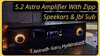 52 Astra Amplifier With Zipp Speekars and JBL Sub Woofer [upl. by Bashemeth]