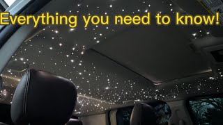 ULTIMATE DIY STARLIGHT HEADLINER GUIDE [upl. by Mccollum]