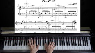 Stanley Myers quotCavatinaquot  Piano Tutorial [upl. by Therine]