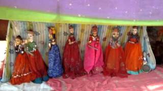 Kathputli Nrity Puppet Dance of Rajasthan India [upl. by Adnwahsal]