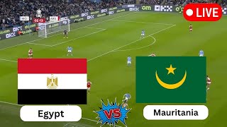 Egypt vs Mauritania  CAF Africa Cup of Nations  Today Football live Match 2024 [upl. by Manlove]