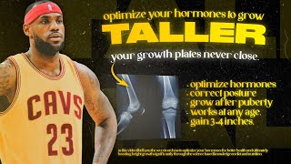 how to GROW taller at ANY AGE by boosting IGF1 [upl. by Ruyle]