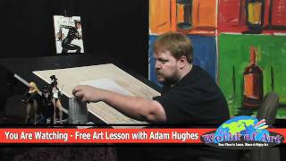 How to Draw Flesh Tones with Adam Hughes [upl. by Lebazi50]