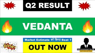 Vedanta Q2 Results 2025  Vedanta Results Today  Vedanta share news today  Vedanta Share News [upl. by Ytinirt]