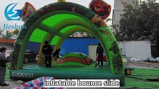 Inflatable Arched bouncy castle Bounce House Bouncing Castle [upl. by Tekla]