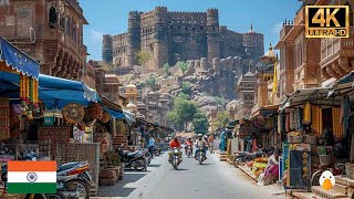 Jodhpur India🇮🇳 Discover the Most Exotic Markets in India 4K HDR [upl. by Shaer955]