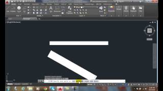 AutoCAD I 0415 Setting Polyline Halfwidth [upl. by Furmark352]