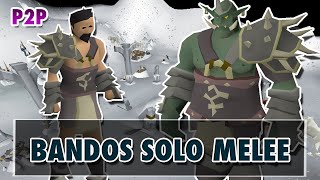 OSRS Guia basica de BANDOS SOLO A MELEE Español [upl. by Sigismundo]