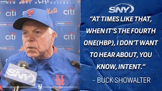 Buck Showalter on HBP that triggered benchesclearing incident Max Scherzer performance [upl. by Ahtera]